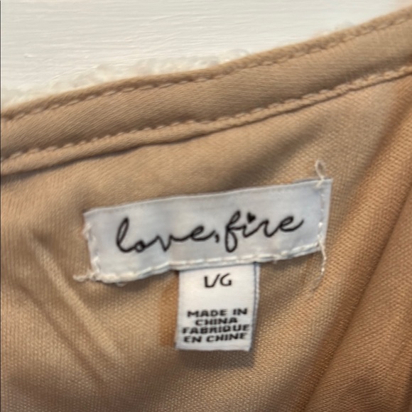 love, Fire White Lace Mini Dress - Picture 2 of 10